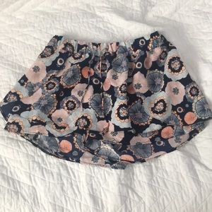 Floral Skort